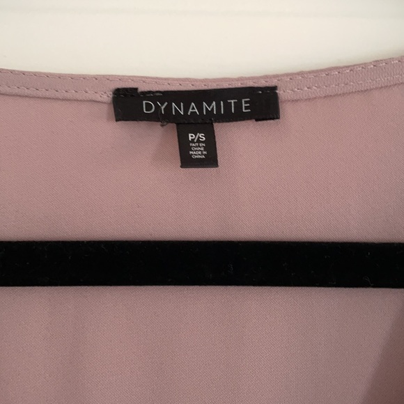 Dusty rose dynamite blouse - Picture 2 of 3